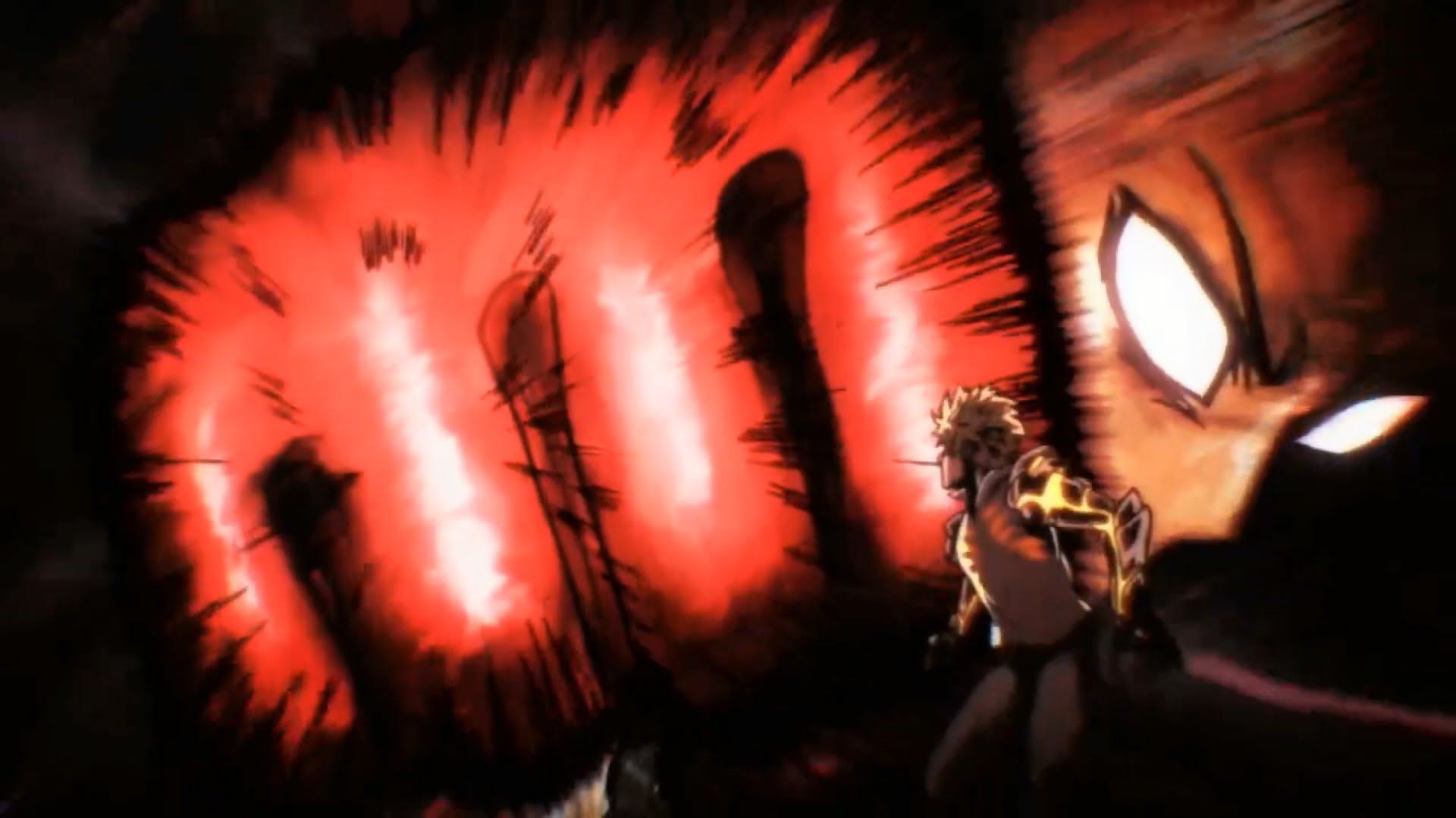Template meme Saitama Genos Punch
