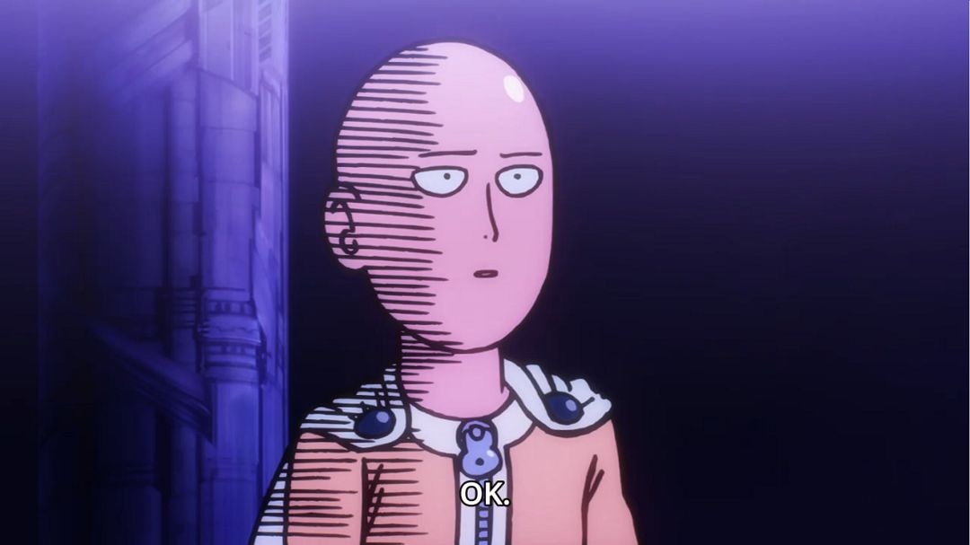 Plantilla de meme Saitama "OK" 