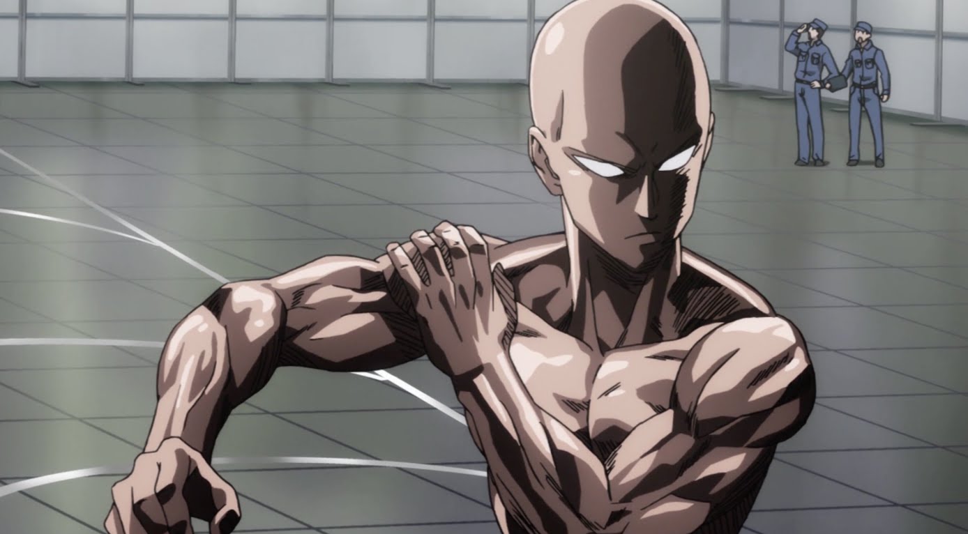 Template meme Saitama - One Punch Man, Anime