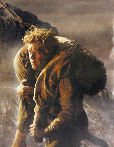 Plantilla de meme Sam Carrying Frodo