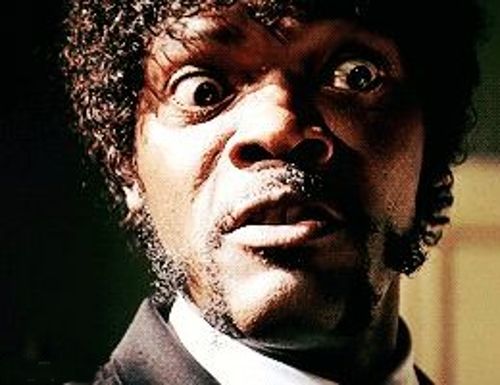 Plantilla de meme Samuel Jackson headshot