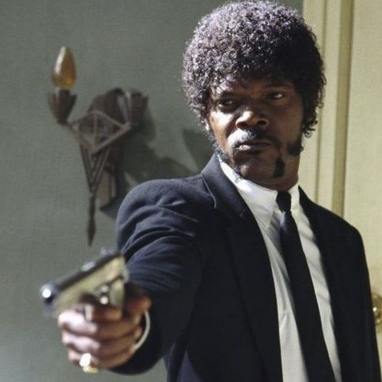 Plantilla de meme Samuel Jackson say what again