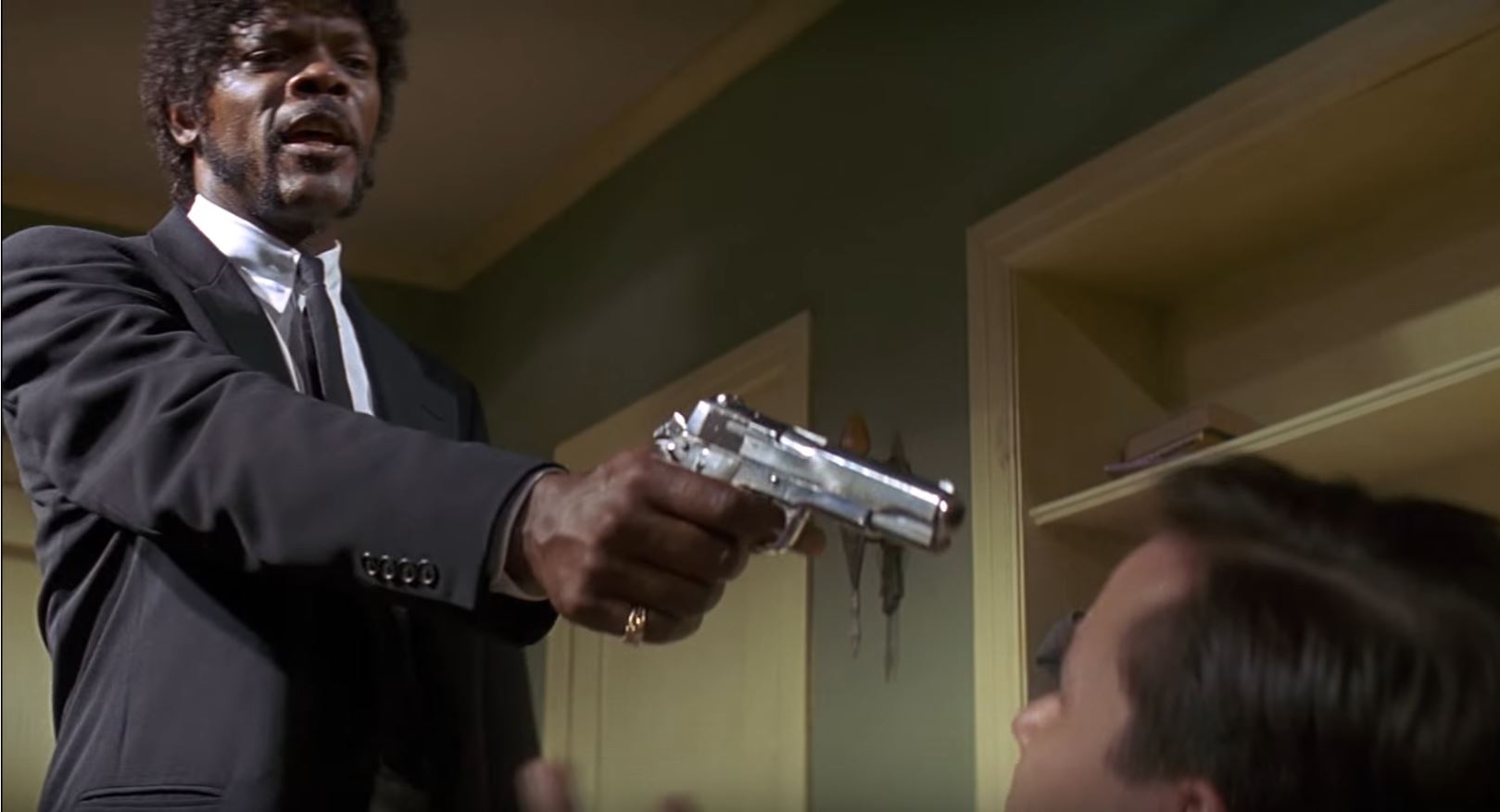 Plantilla de meme Samuel L Jackson Pulp Fiction