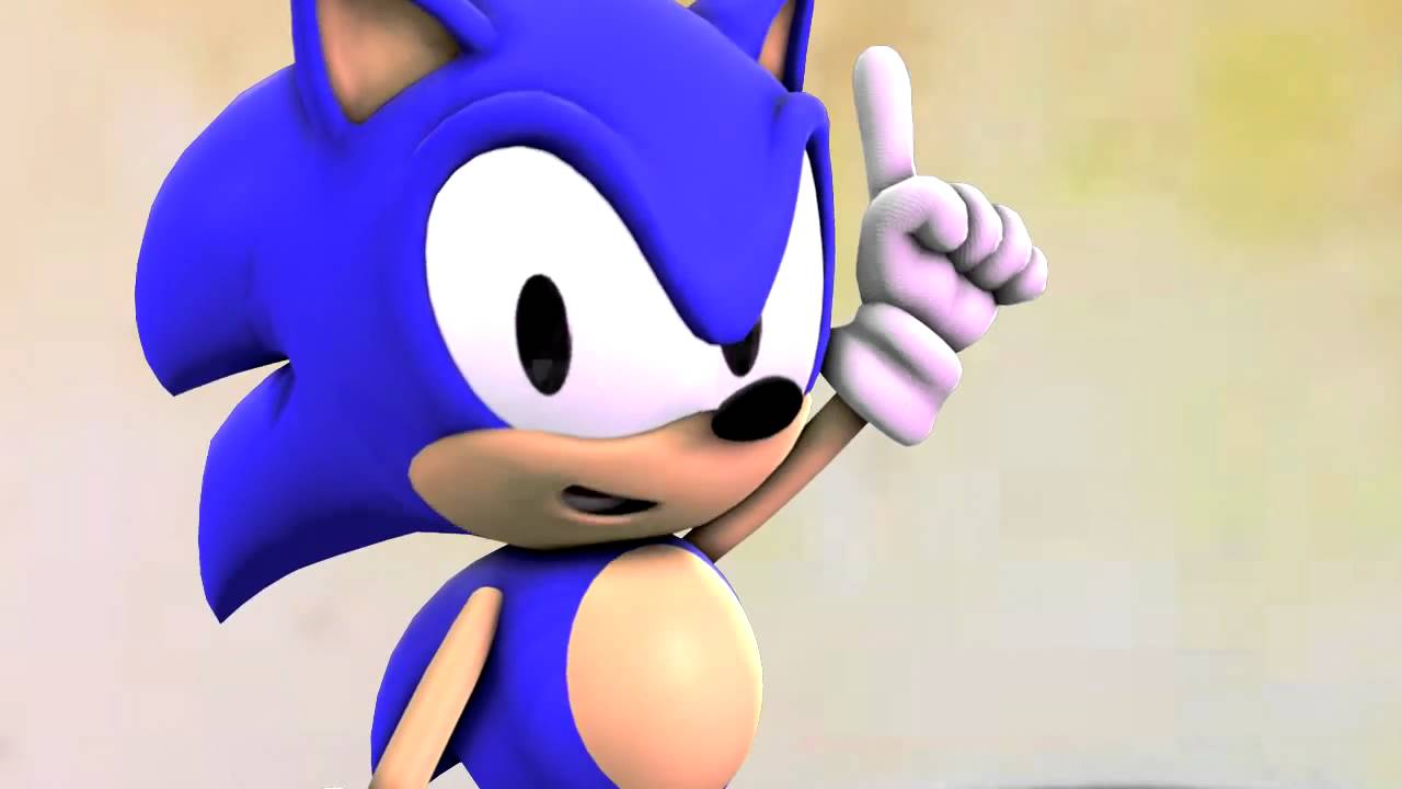 Template meme Sanic Sez