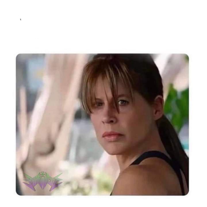 Template meme Sarah Connor looking at