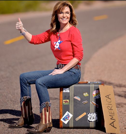 sarah palin suitcase meme template