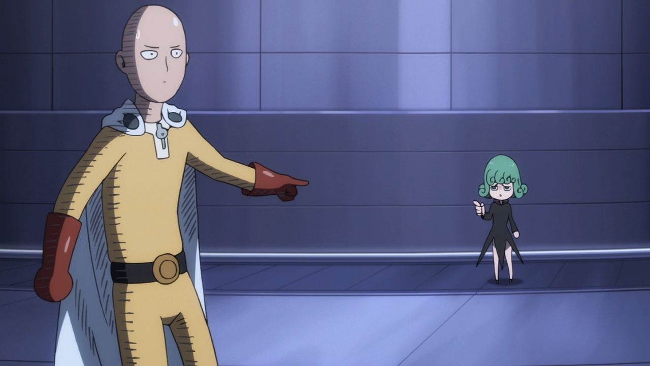 Plantilla de meme sassy kid saitama tatsumaki
