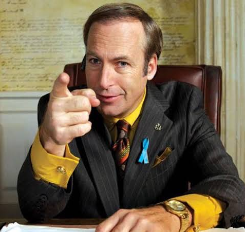 Plantilla de meme Saul Goodman point