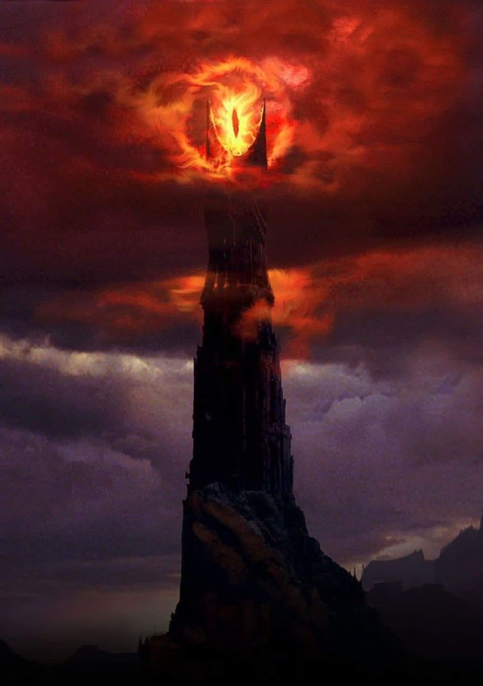 Plantilla de meme Sauron's Dark Tower