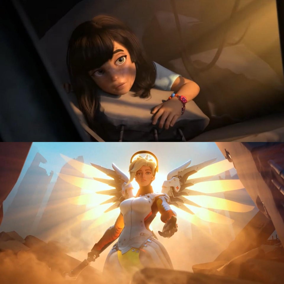 Plantilla de meme savior mercy