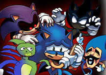 Plantilla de meme scared sonic