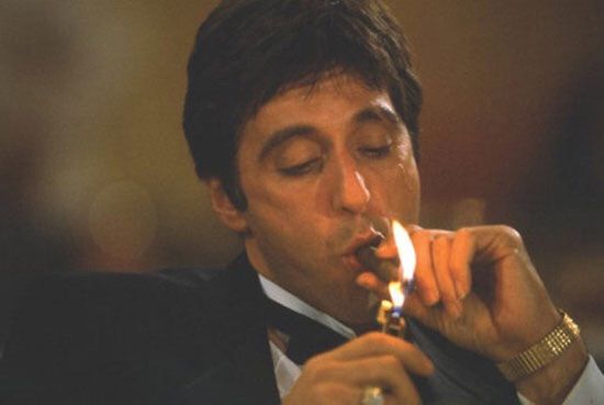 Plantilla de meme Scarface Serious