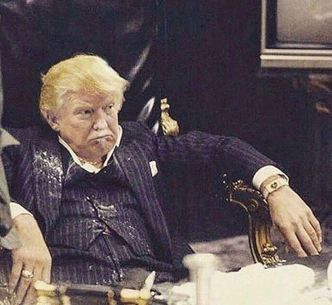 Template meme Scarface Trump