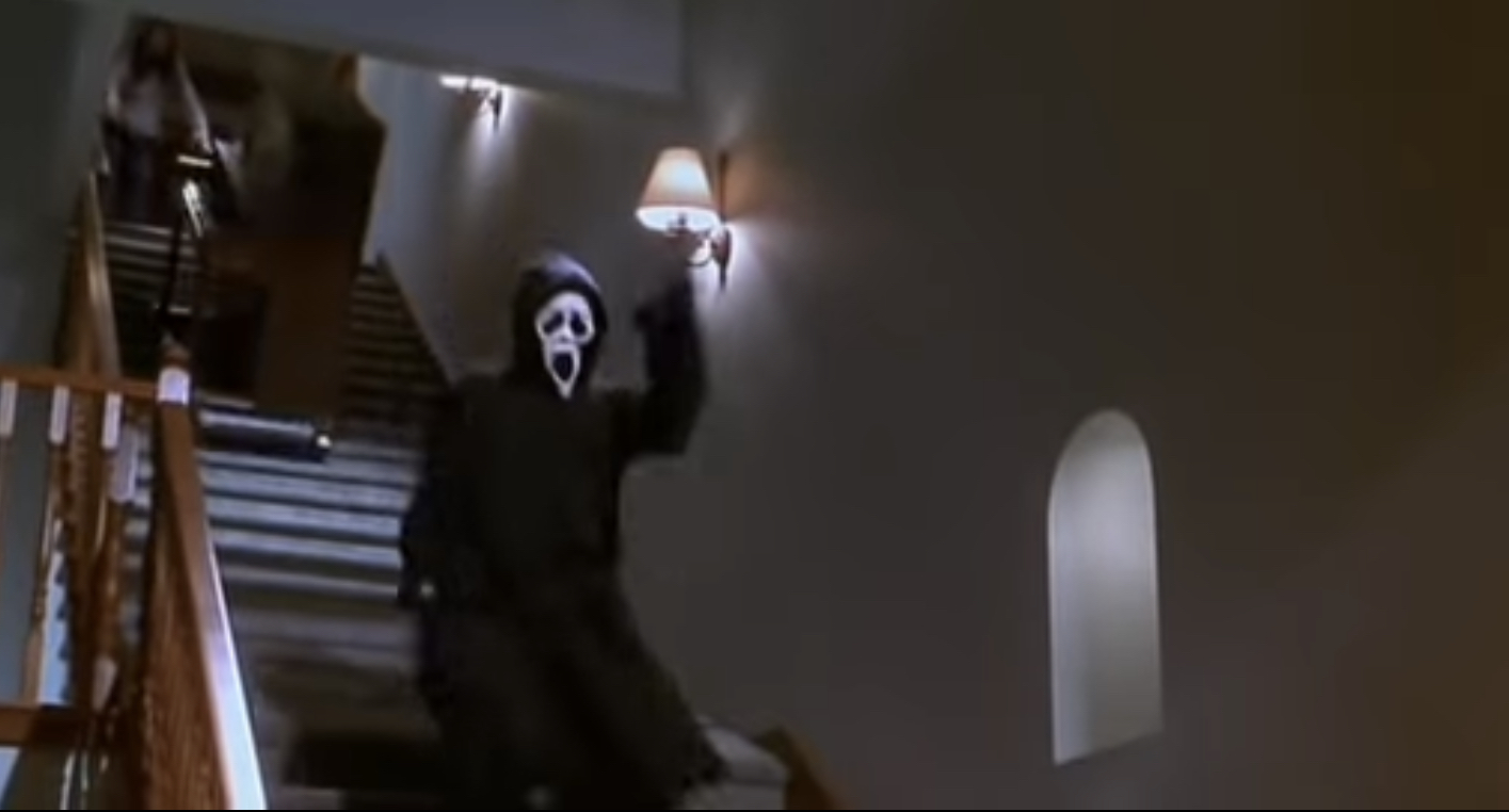 Plantilla de meme Scary Movie Piano