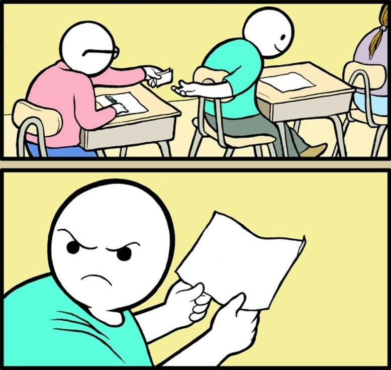 Plantilla de meme school meme