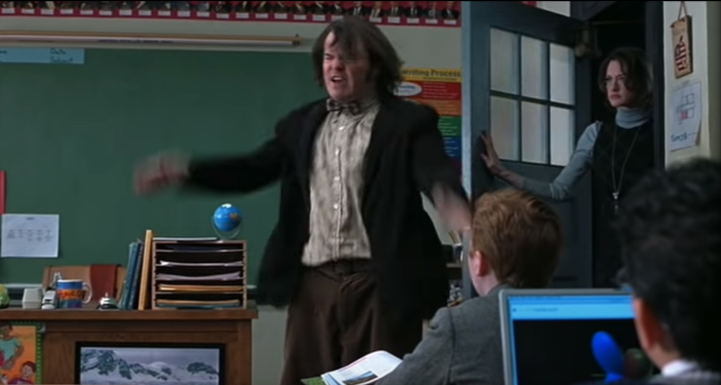 Template meme School of Rock Yelling