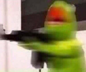 Template meme school shooter (muppet)