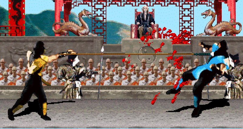 Plantilla de meme Scorpion and Sub-Zero