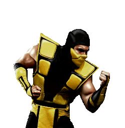 Plantilla de meme Scorpion MK