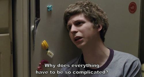 Plantilla de meme Scott Pilgrim Complicated