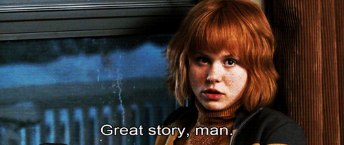 Template meme Scott Pilgrim Kim Pine Great story, man