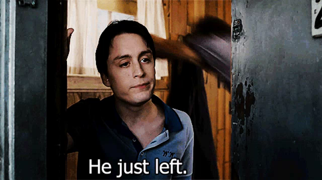 Template meme Scott Pilgrim Wallace Wells He just left