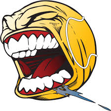 Plantilla de meme Screaming tennis ball