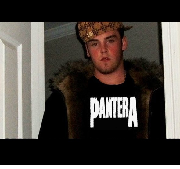 Scumbag Steve Metalhead meme template