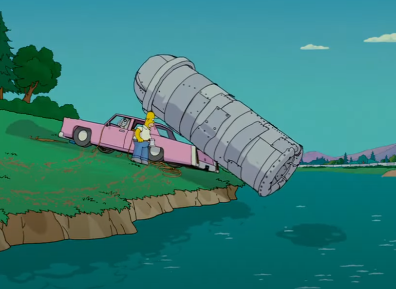 Seconds before Disaster, Simpsons Movie meme template