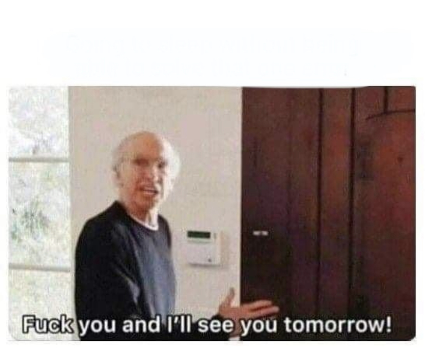 Plantilla de meme See you tomorrow