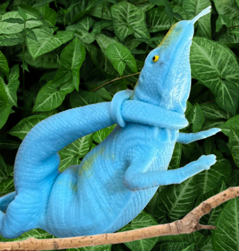 Self sabotage lizard meme template