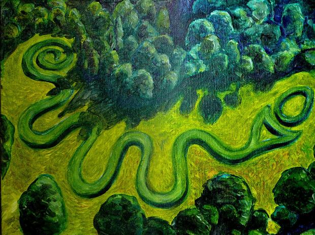 Plantilla de meme Serpent Mound
