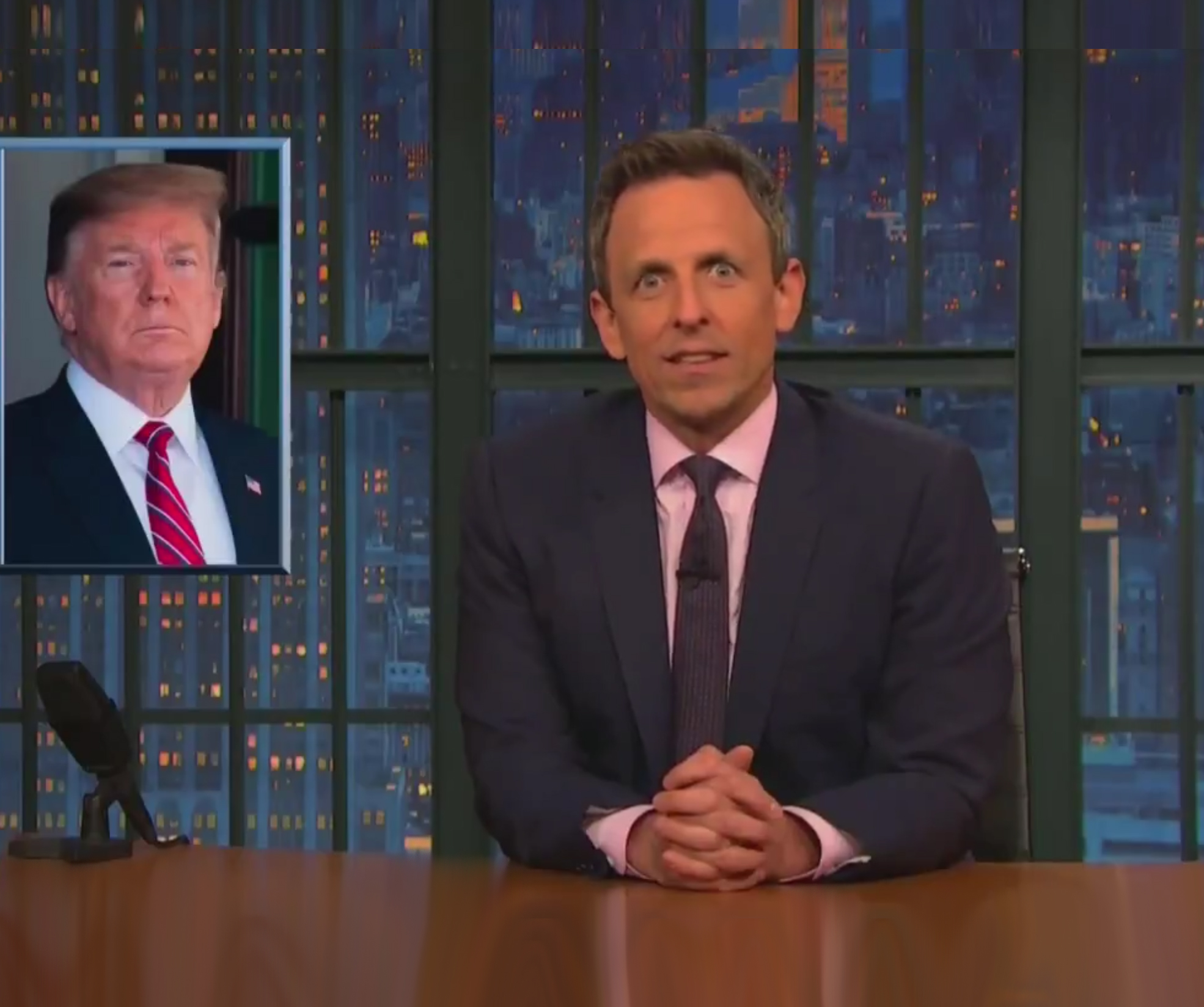 Plantilla de meme Seth Meyers