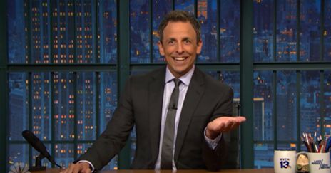 Plantilla de meme Seth Meyers Sell Out