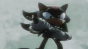Plantilla de meme Shadow the hedgehog with a gun
