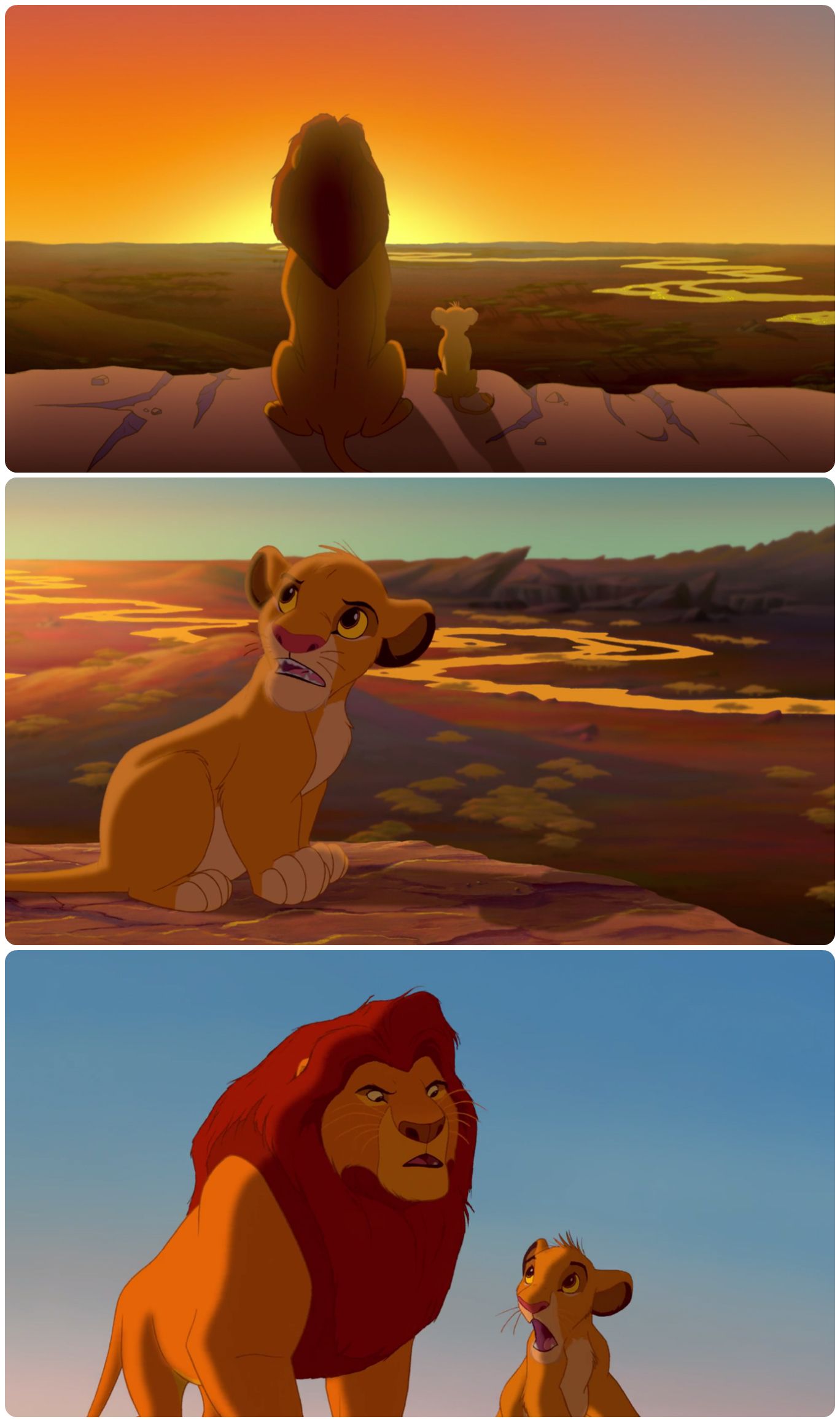 Plantilla de meme Shadowy Place Lion King