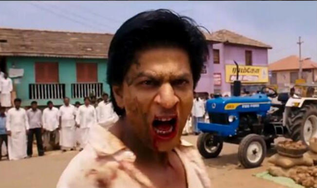 Template meme Shah Rukh Khan angry