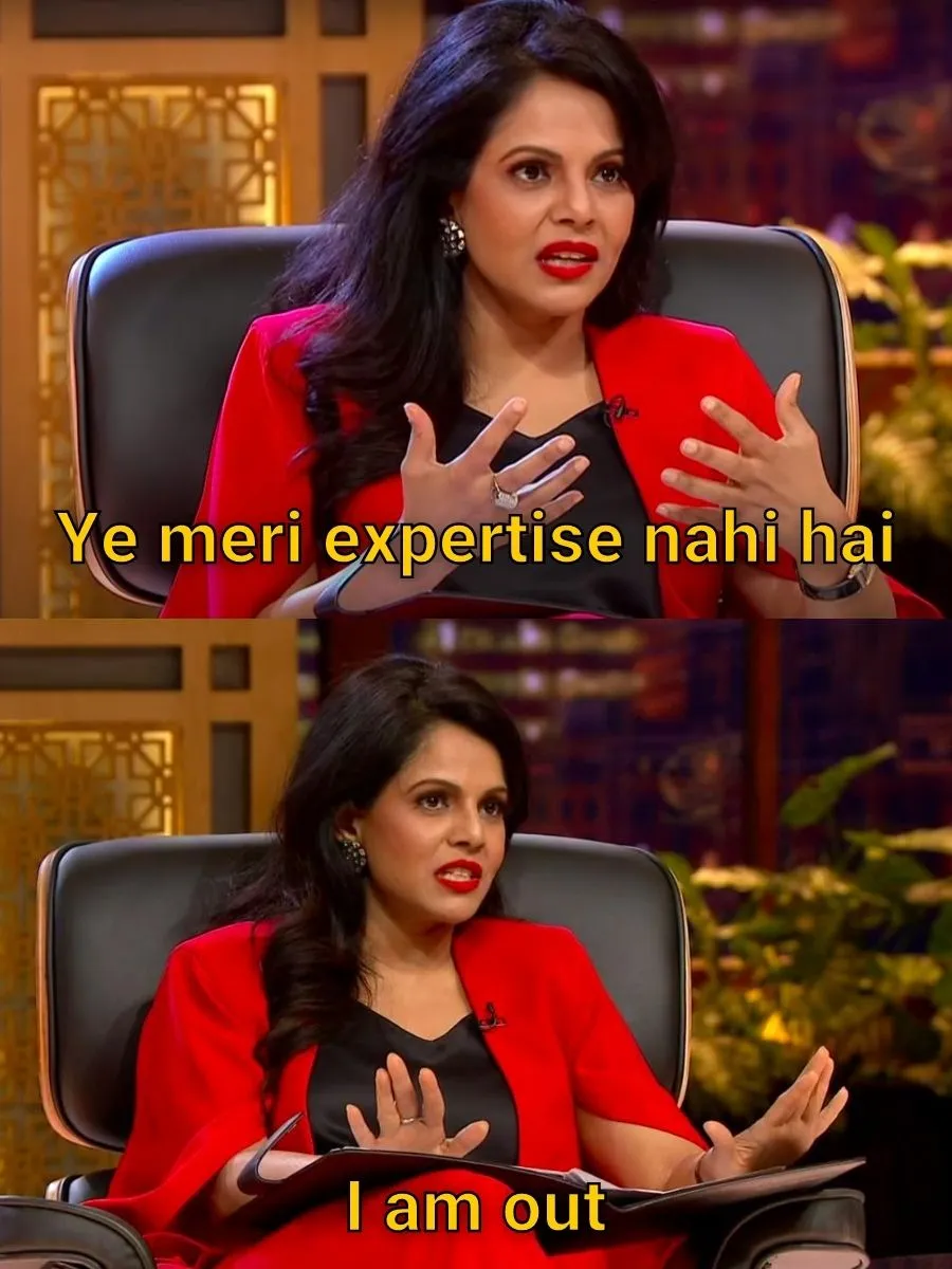 Plantilla de meme Shark Tank India