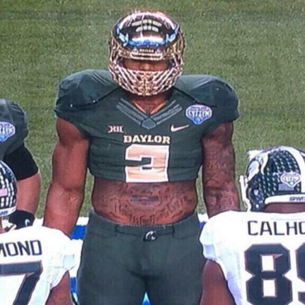 Template meme Shawn Oakman, the Baylor Minotaur
