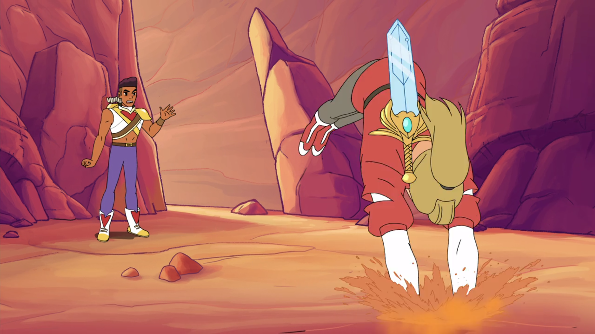 she ra adora quicksand meme template
