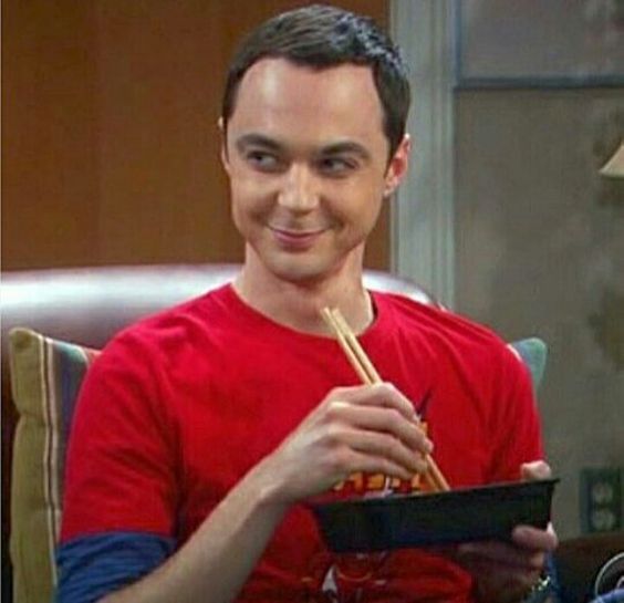 Plantilla de meme Sheldon Chinese Food