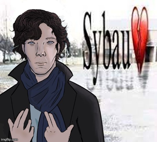 Plantilla de meme Sherlock Sybau