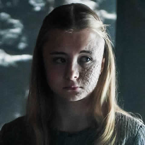 Plantilla de meme Shireen greyscale