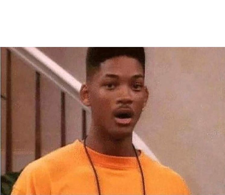 Template meme Shocked Will Smith