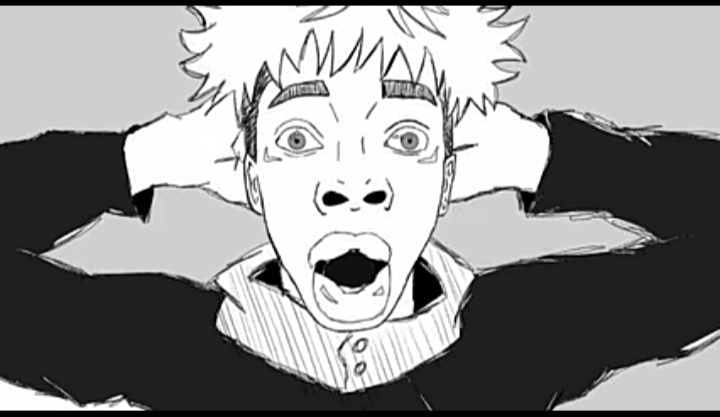 Plantilla de meme Shocked Yuji