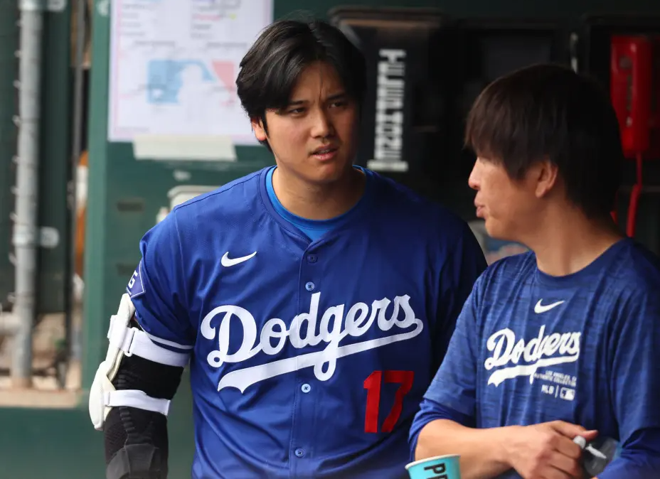 Template meme Shohei Ohtani With Ippei Mizuhari