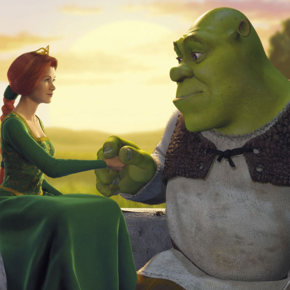 Shrek and Fiona meme template