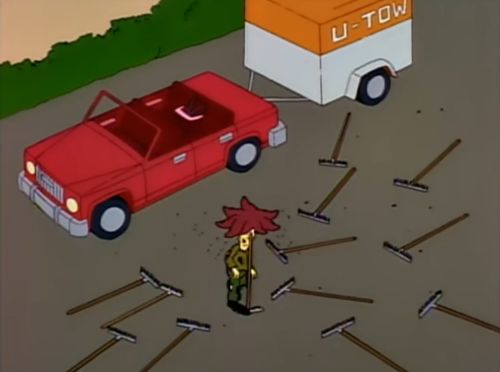 Sideshow bob rake meme template