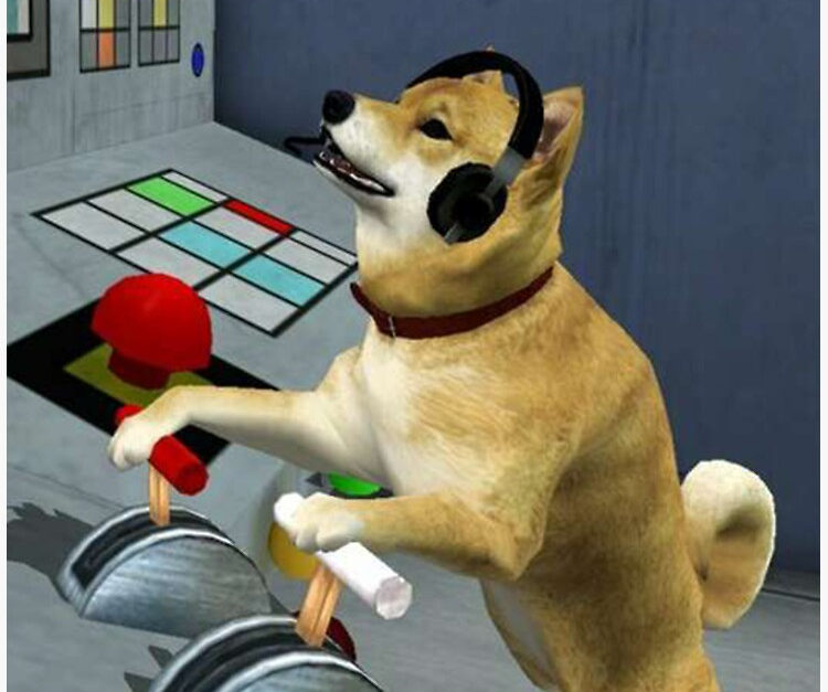Template meme Silent Hill Dog