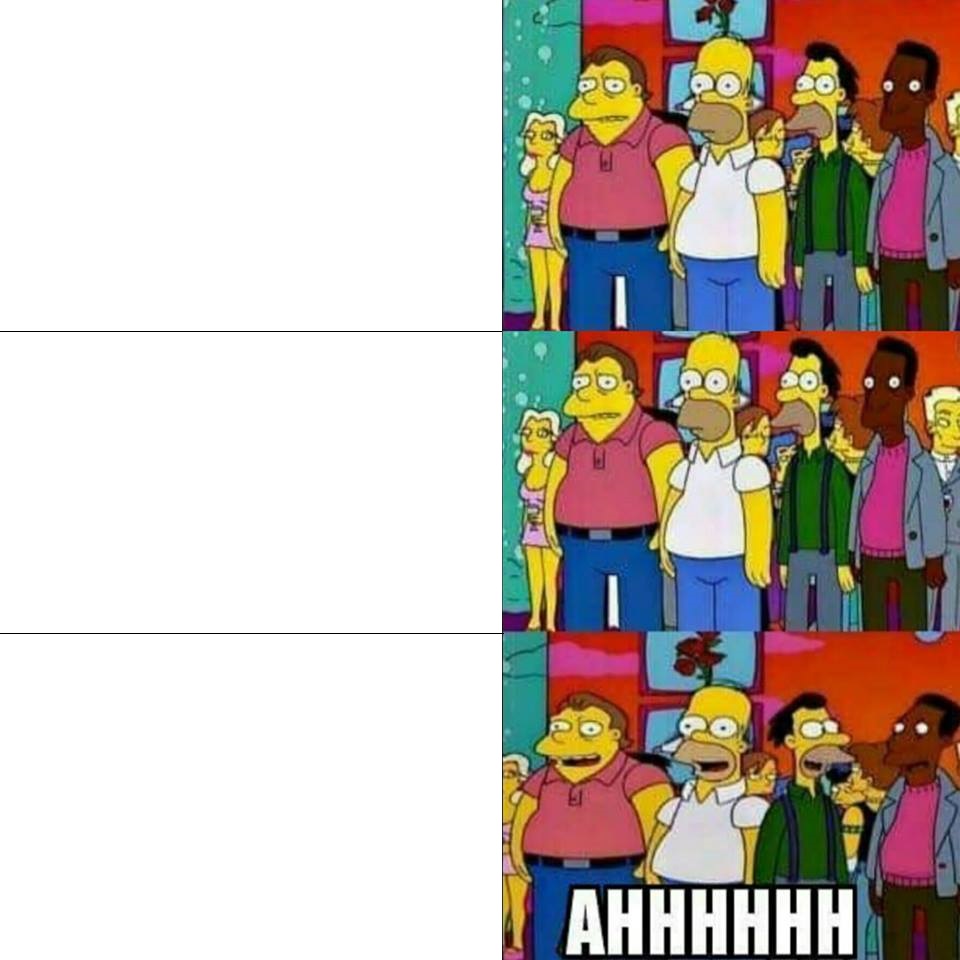Plantilla de meme simpson ahhh